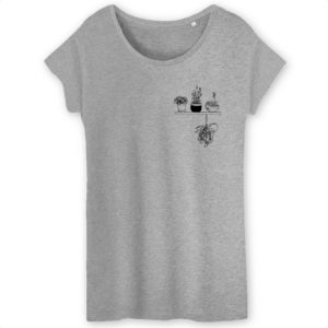 T-Shirt Femme - L'étagère Carnivore
